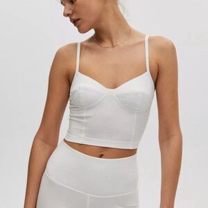 Aritzia Claudia 90s top - white XS